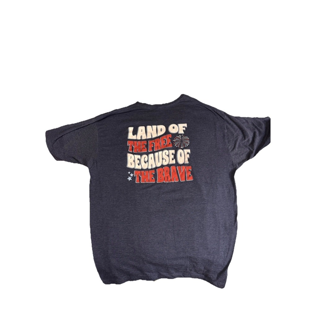 Land Of The Free T Shirt 3x